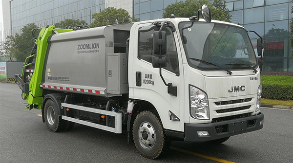 【中联牌】ZBH5080ZYSJXE6型压缩式垃圾车